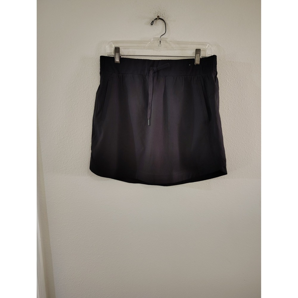 RBX Active Skort Womens Medium Black Athletic Golf Tennis Skirt with Pockets